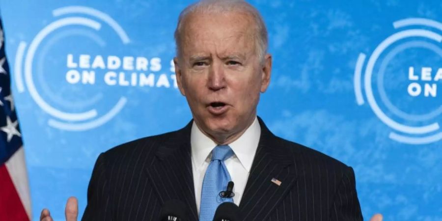 «Dieser Gipfel ist ein Anfang.» Der von US-Präsident Biden ausgerichtete Klimagipfel gilt als wichtige Vorbereitung für die Weltklimakonferenz im November in Glasgow. Foto: Evan Vucci/AP/dpa