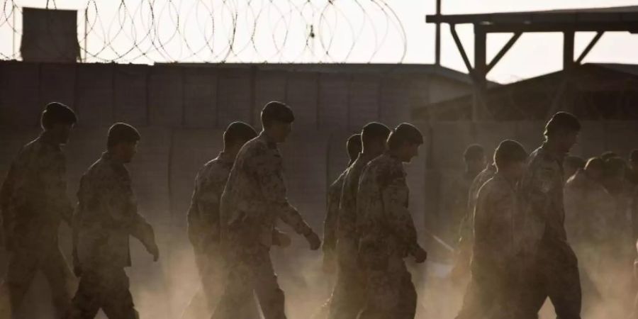 Bundeswehrsoldaten in Afghanistan. Nun geht der Einsatz am Hindukusch zu Ende. Foto: Michael Kappeler/dpa