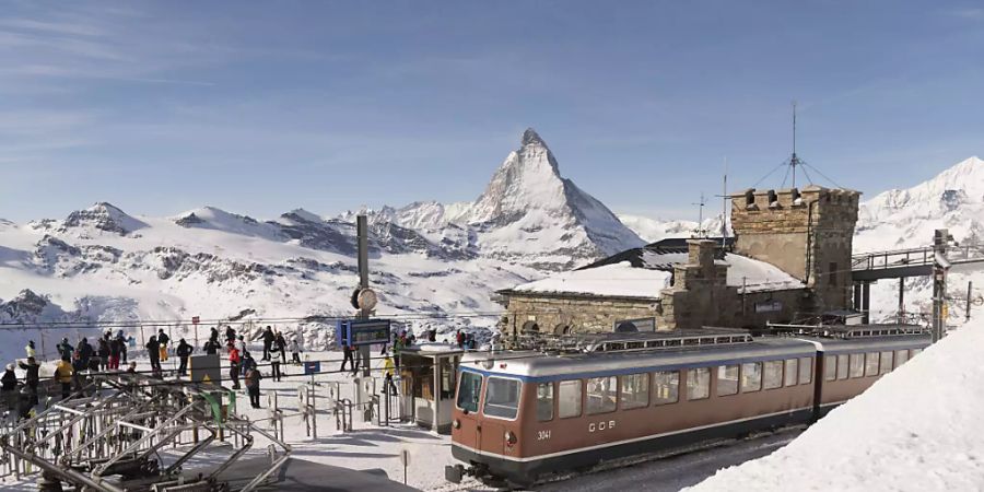 Weniger Touristen auf dem Gornergrat - BVZ schreibt erstmals rot (Archivbild)