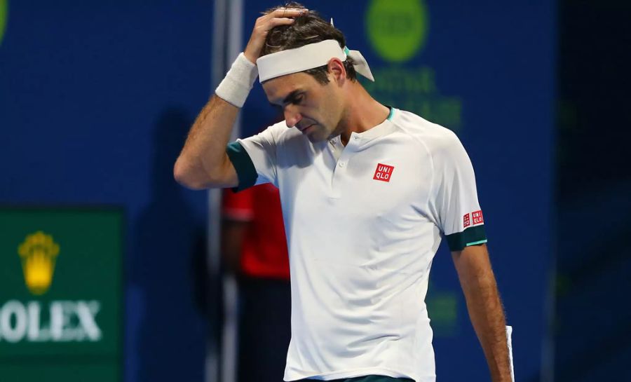 Roger Federer in Doha