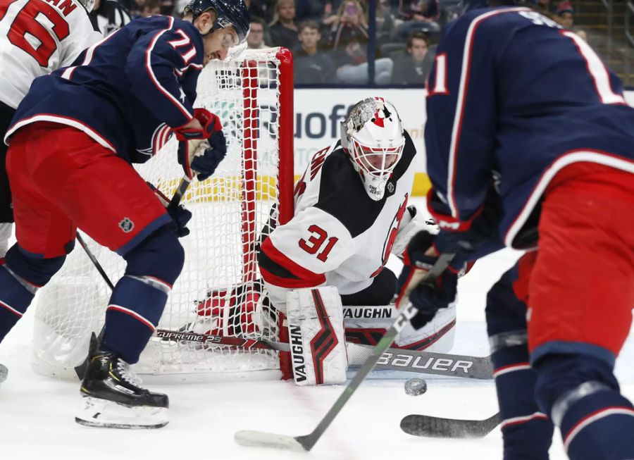 Gilles Senn bestritt für New Jersey bislang zwei NHL-Partien.