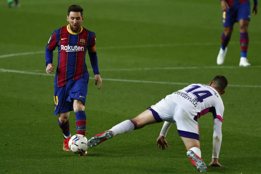 Lionel Messi Barcelona Valladolid