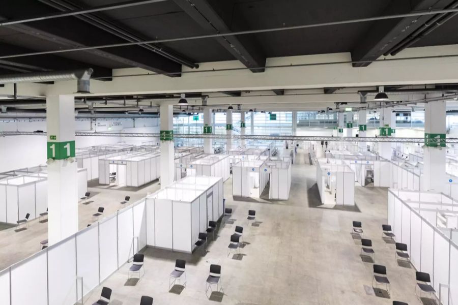 Impfzentrum Oerlikon Zürich Coronavirus