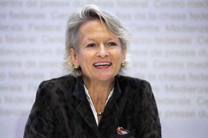 Mitte-Fraktionspräsidentin Andrea Gmür. Andrea Gmür