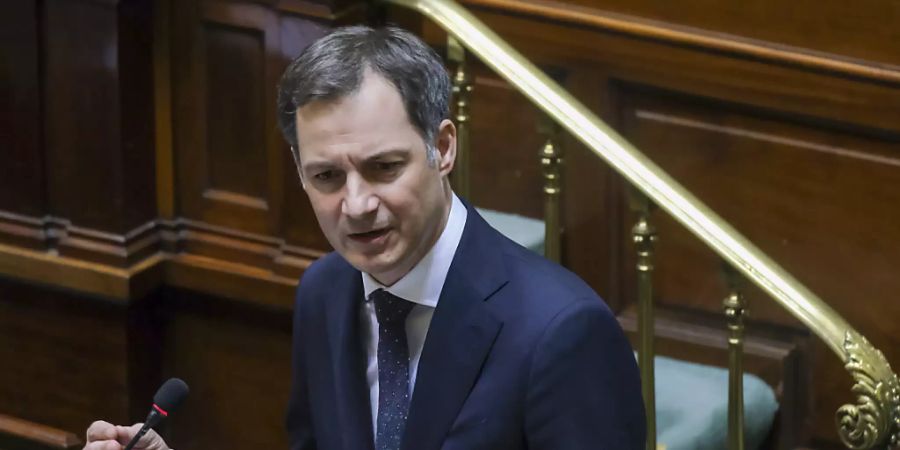 Belgiens Ministerpräsident Alexander De Croo