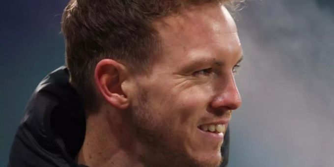 Leipzigs Trainer Julian Nagelsmann trifft mit seinem Team auf Borussia Mönchengladbach. Foto: Jan Woitas/dpa-Zentralbild/dpa Leipzigs Trainer Julian Nagelsmann trifft mit seinem Team auf Borussia Mönchengladbach. Foto: Jan Woitas/dpa-Zentralbild/dpa