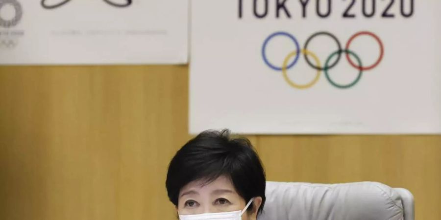 Die Gouverneurin von Tokio: Yuriko Koike. Foto: Rodrigo Reyes Marin/ZUMA Wire/dpa