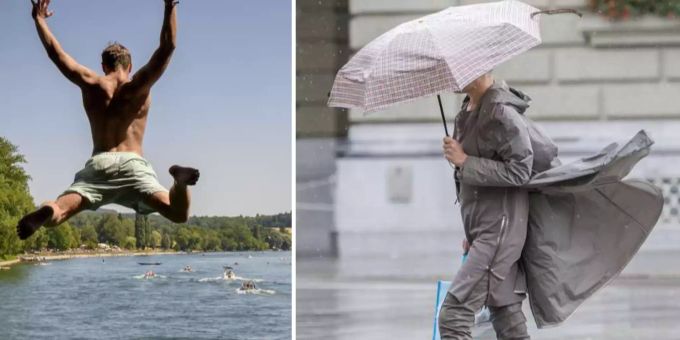 Bis 26 Grad - Diese Woche wird schwül und nass