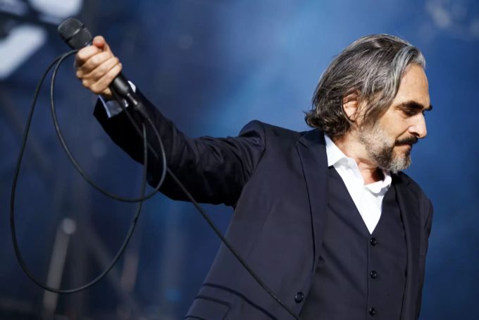 Der Schweizer Musiker und Songwriter Stephan Eicher am Paléo Festival in Nyon, Juli 2019. Stephan Eicher