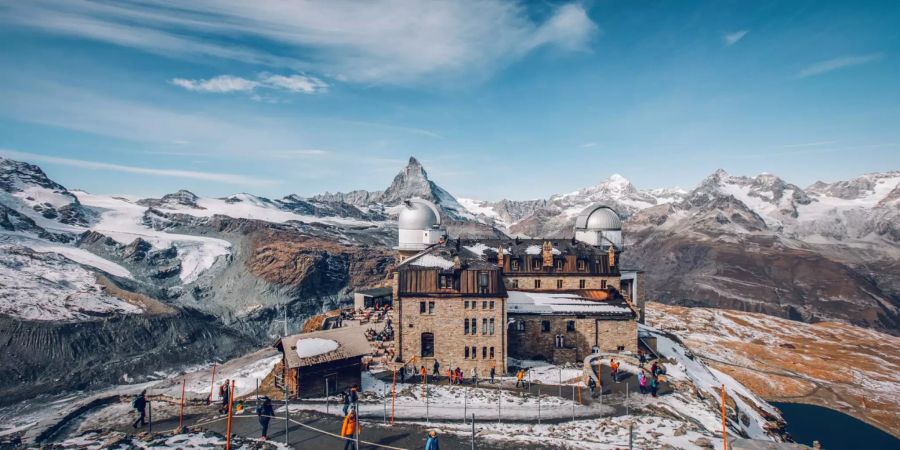 Blick vom Gornergrat aufs Matterhorn