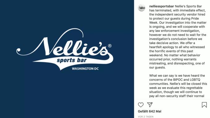 Die Betreiber der Bar melden sich via Instagram zu Wort. Betreiber