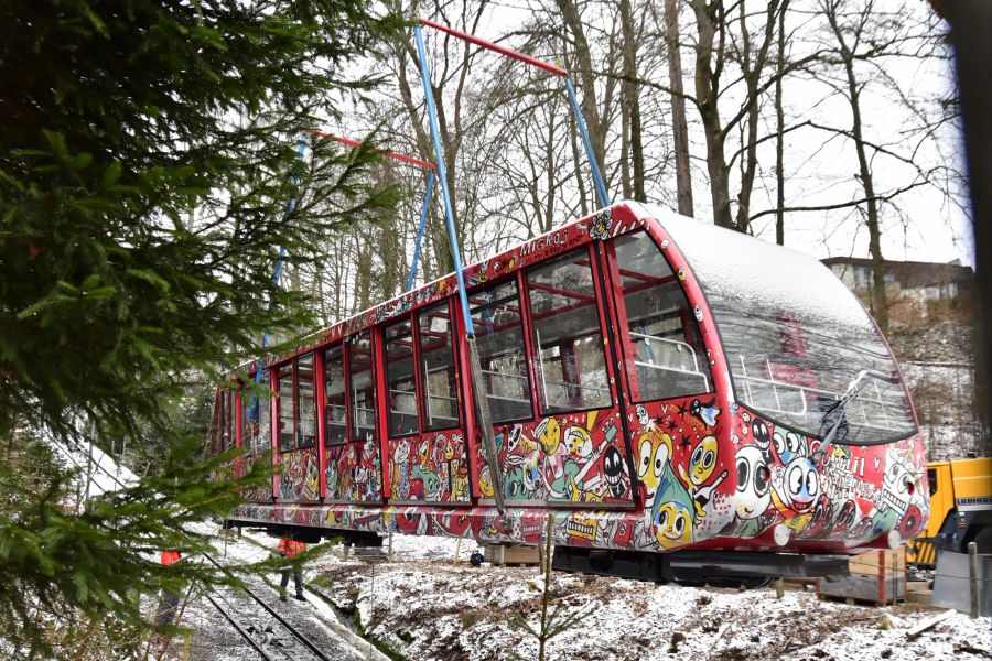 Seit knapp 25 Jahren transportiert die Standseilbahn Menschen zwischen dem Berner Hausberg und Wabern.