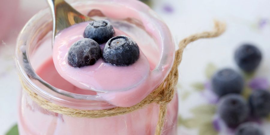 erdbeerjoghurt mit beeren