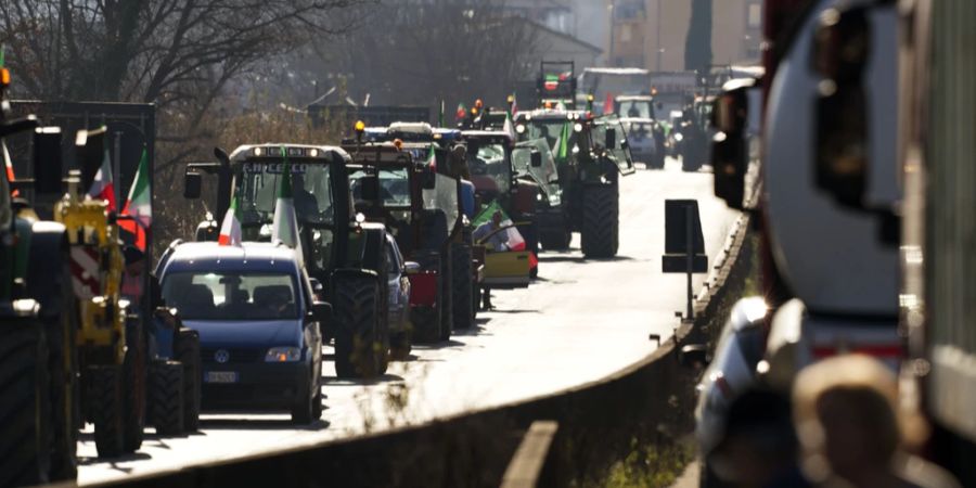 Bauern Italien Proteste