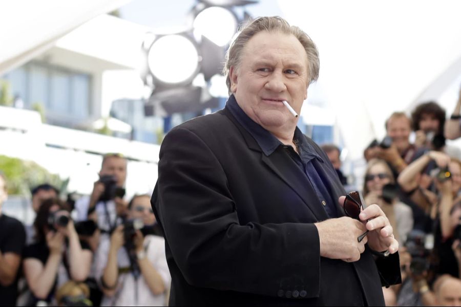 Gérard Depardieu in Cannes