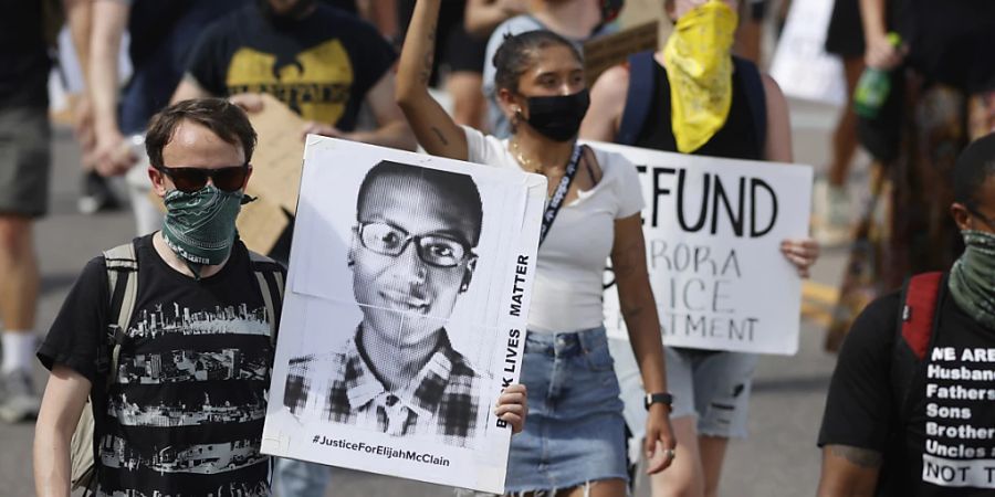 Der Tod von Elijah McClain löste im US-Staat Colorado Proteste aus. (Archivbild)