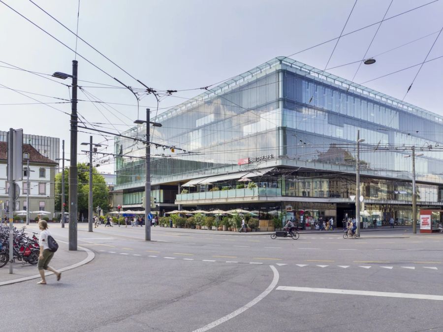 Beispielsweise der Bahnhof Bern ...