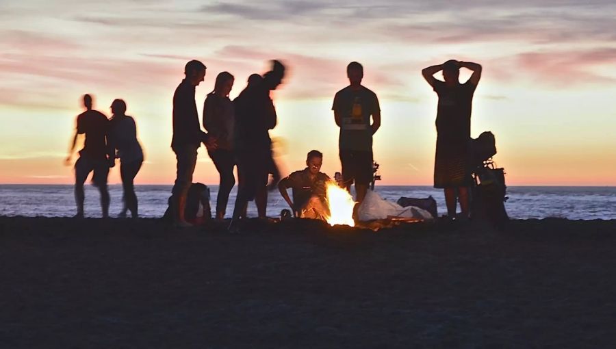 Sommer am Lagerfeuer