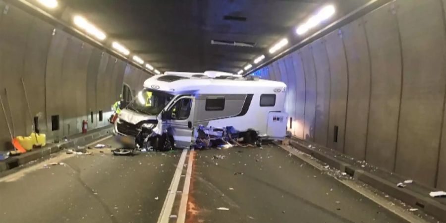 Unfall fünf gotthard