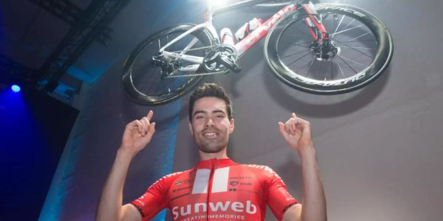 Tom Dumoulin wird in der nächsten Saison nicht mehr für das Team Sunweb fahren. Foto: Jörg Carstensen