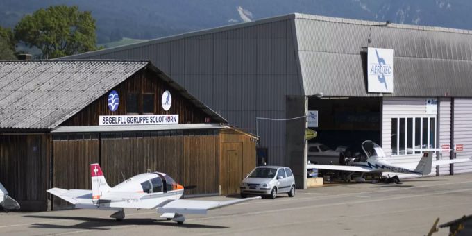 Flughafen in Grenchen SO (Archiv) Flughafen Grenchen