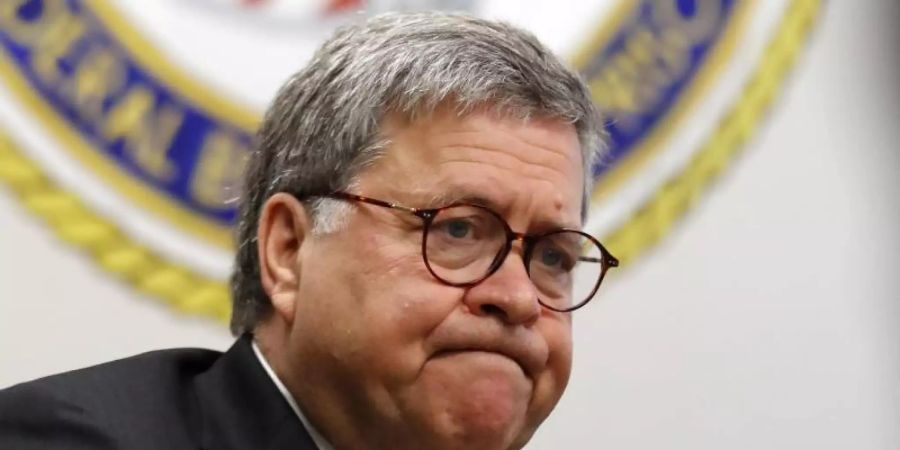 William Barr ist seit Februar Justizminister der USA. Foto: John Bazemore/AP