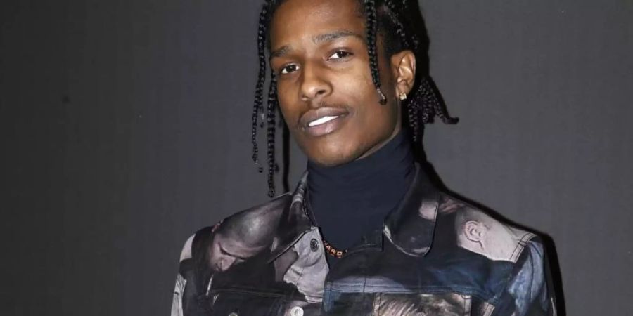 A$AP Rocky landete in Stockholm bei der Polizei. Foto: Thibault Camus/AP