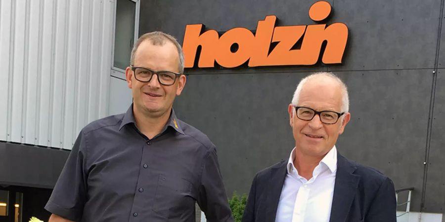 Landammann Roland Dähler und Bruno Inauen