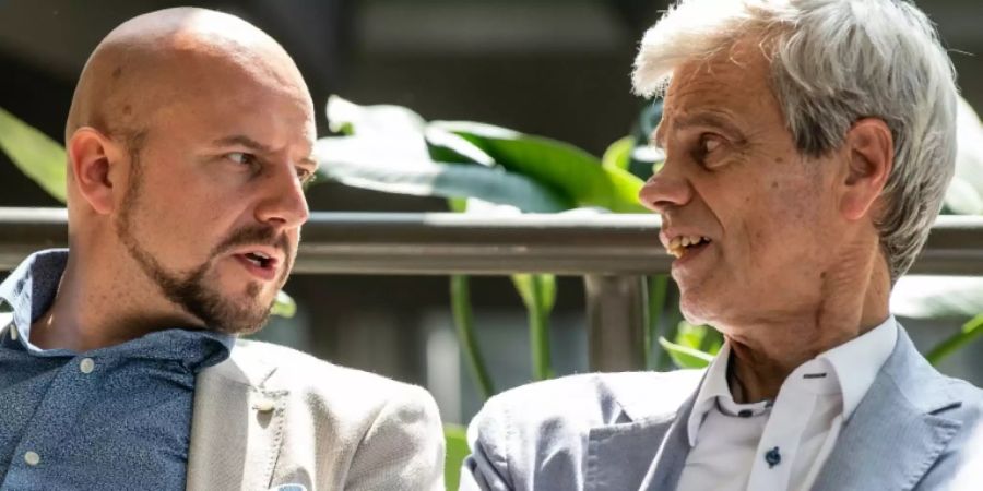 Stefan Räpple (links) und Wolfgang Gedeon