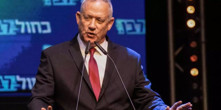 Benny Gantz will in Israel regieren. Foto: Oren Ziv