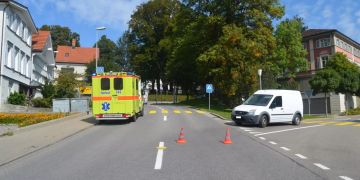 Kollision zwischen Auto und E-Bike