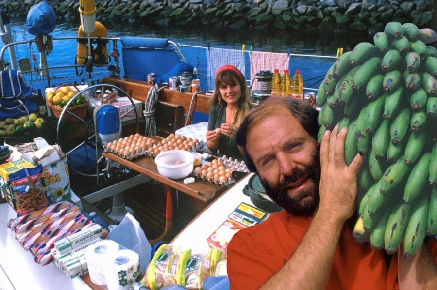 Peter Reber und seine Frau Livia überquerten in den 80er Jahren den Alantik.