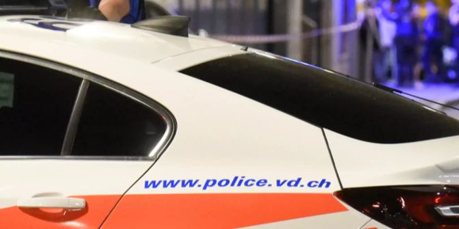 Polizeiauto Waadt