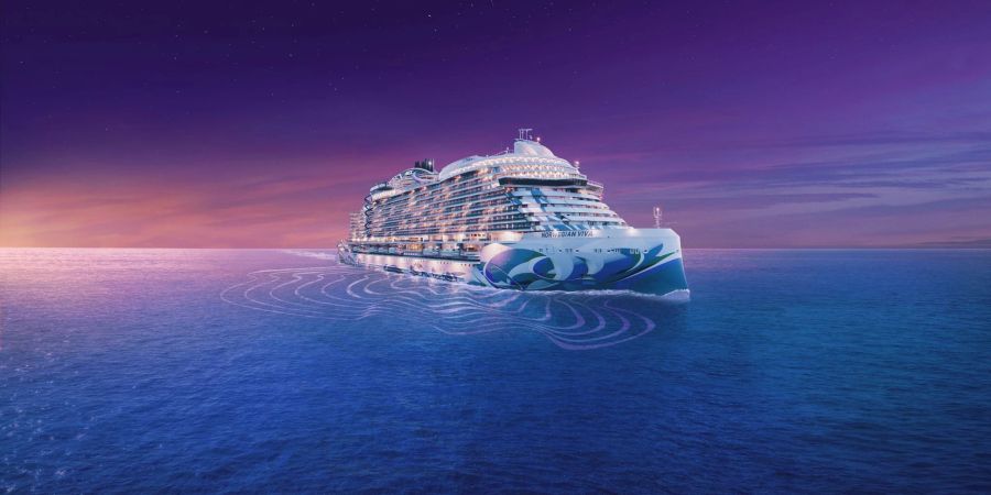 Die «Norwegian Viva» von Norwegian Cruise Line geht 2023 mit etwas Verspätung an den Start.