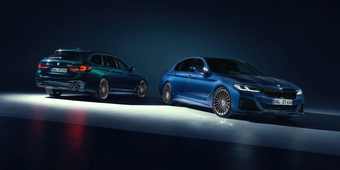 Den BMW Alpina B5 GT gibt es wohl als Limousine wie auch als Kombi BMW Alpina B5 GT