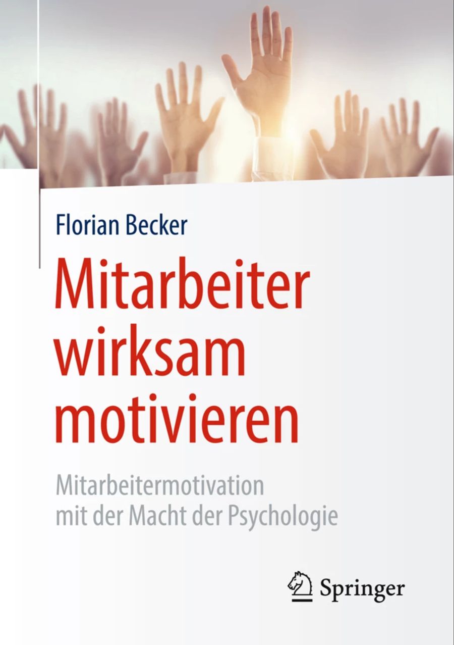 Cover Buchtitel Springer Motivation