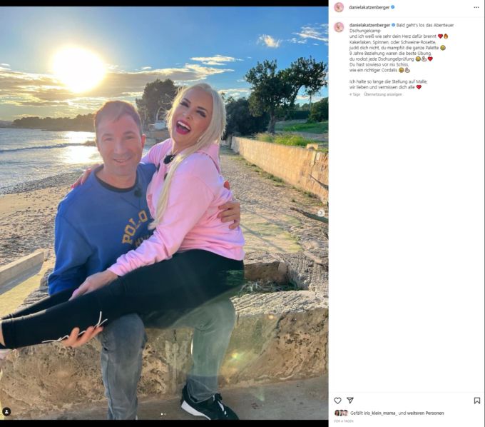 Daniela Katzenberger und Lucas Cordalis sind seit sechs Jahren verheiratet. Daniela Katzenberger Lucas Cordalis