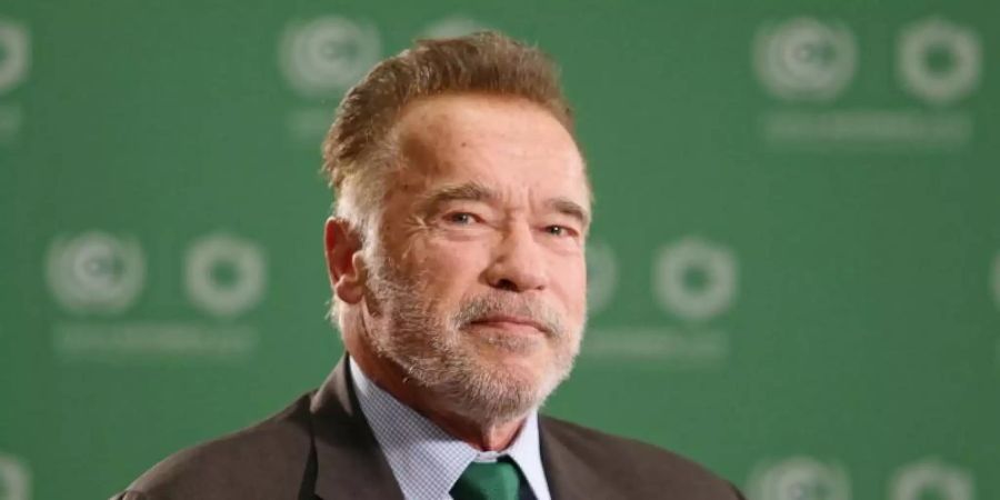 Arnold Schwarzenegger will zur Versöhnung in den USA beitragen. Foto: Andrzej Grygiel/PAP/dpa