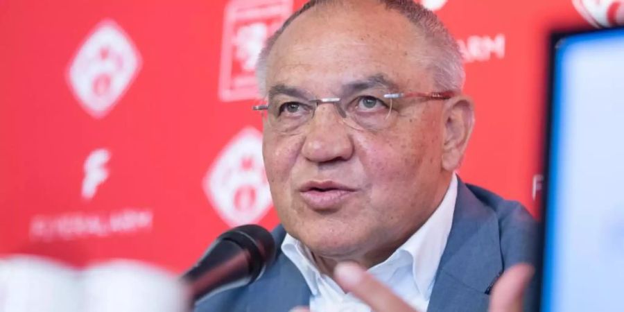 Teilt Joachim Löws Personalentscheidung nicht: Ex-Bundesliga-Coach Felix Magath. Foto: Daniel Karmann/dpa