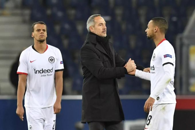 Adi Hütter und seine Eintracht rund um den Schweizer Djibril Sow haben einen durchwachsenen Saisonstart hingelegt. Adi Hütter