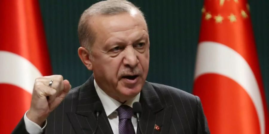 Der türkische Präsident Recep Tayyip Erdogan