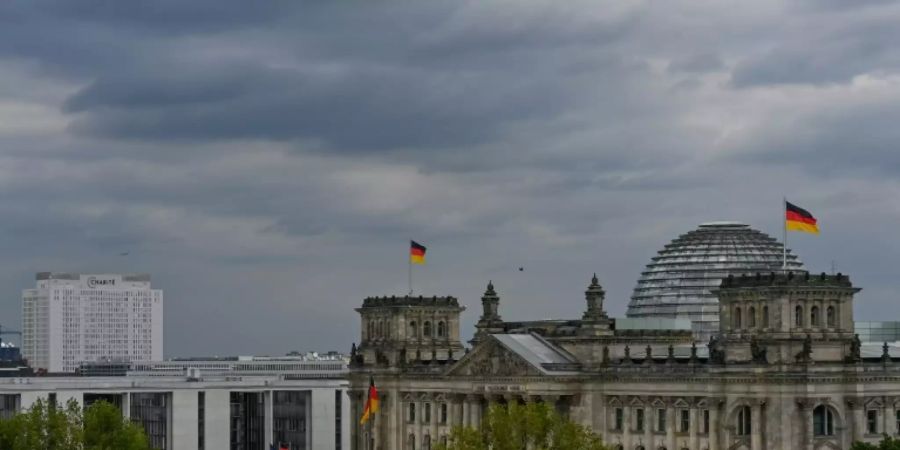 Reichstagsgebäude in Berlin.