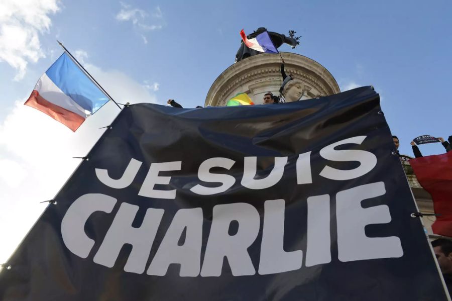 Charlie Hebdo Demonstration.