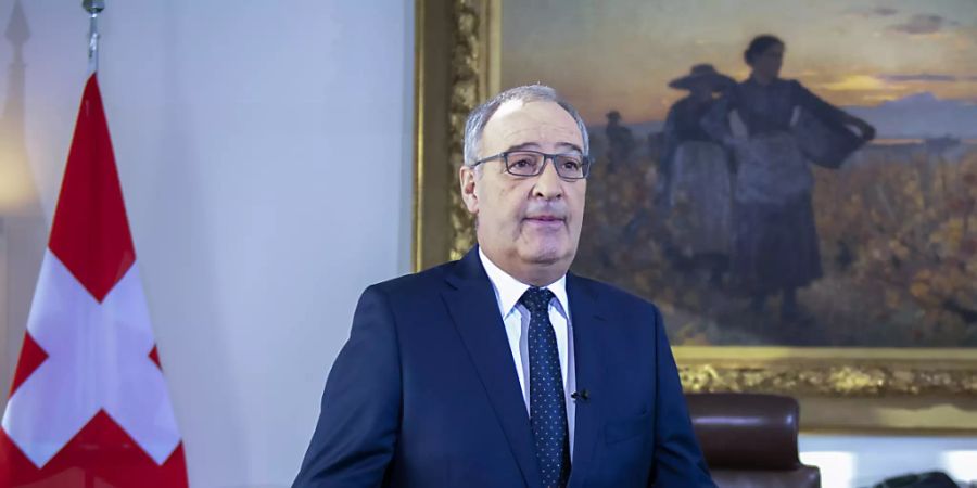 Die Schweiz hat laut dem aktuellen Bundespräsidenten Guy Parmelin die Lage mit dem Coronavirus durchaus zeitweise falsch eingeschätzt. (Archivbild)