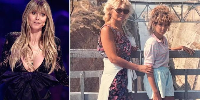 Die wilden 70er - Dieser Wuschelkopf ist tatsächlich Heidi Klum