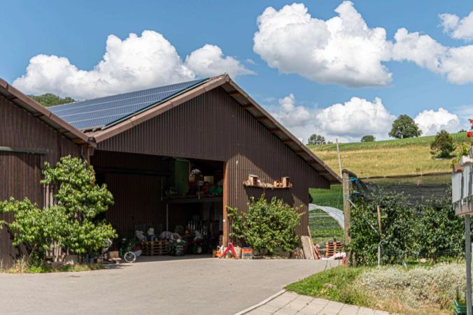 Die Scheune der Wietlisbach-Hofs in Dottikon.