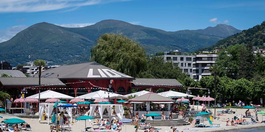 Im Südtessin wurden am Montag mehr als 30 Grad gemessen. (Archivbild)