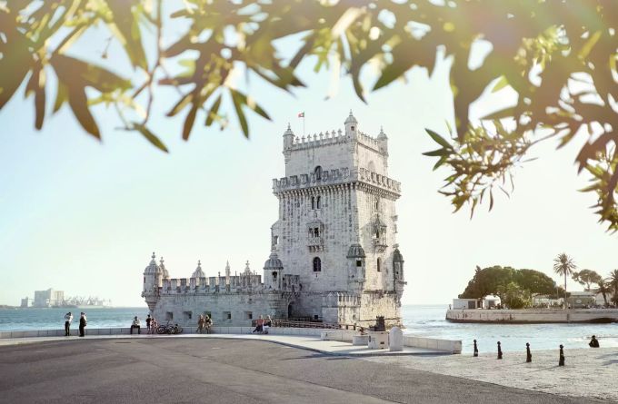 Torre de Belém in Lissabon. Torre de Belém in Lissabon