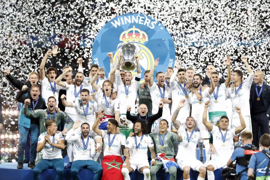 Real Madrid krönt sich im Mai 2018 zum Champions-League-Sieger.