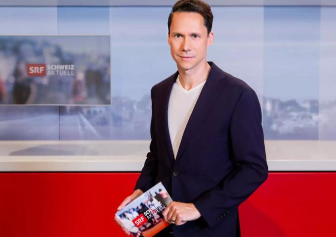 «Schweiz Aktuell»-Moderator Mario Torriani. arthur honegger